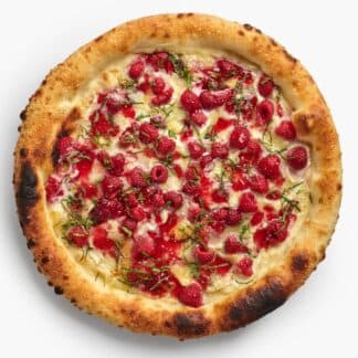 Raspberry with Camembert